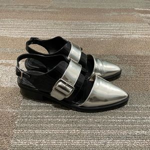 Metallic Sandals
